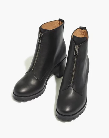Zip-Front Lugsole Boot