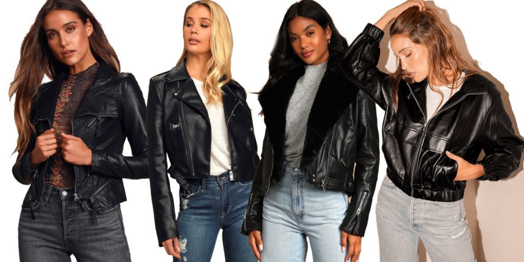 Black vegan Jacket